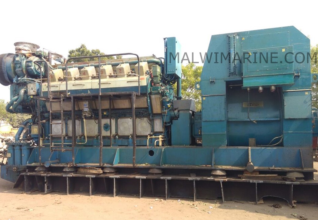 FOR SALE: WARTSILA 12V32LNE Generator sets x 6 nos from our stock