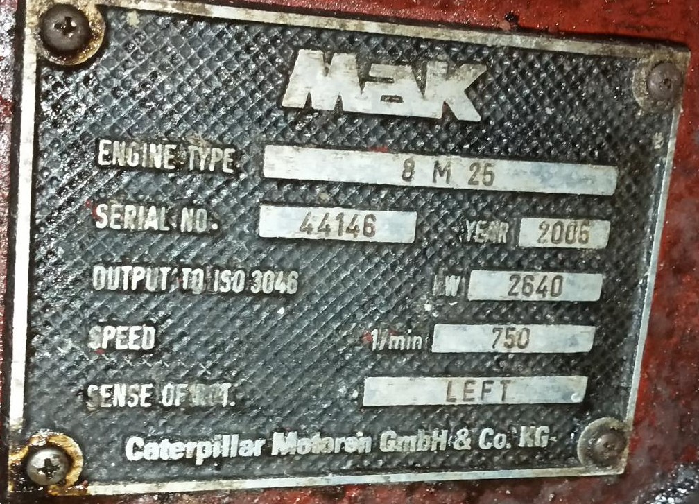 FOR SALE : MAK 8M25 ENGINES & PARTS FROM OUR STOCK