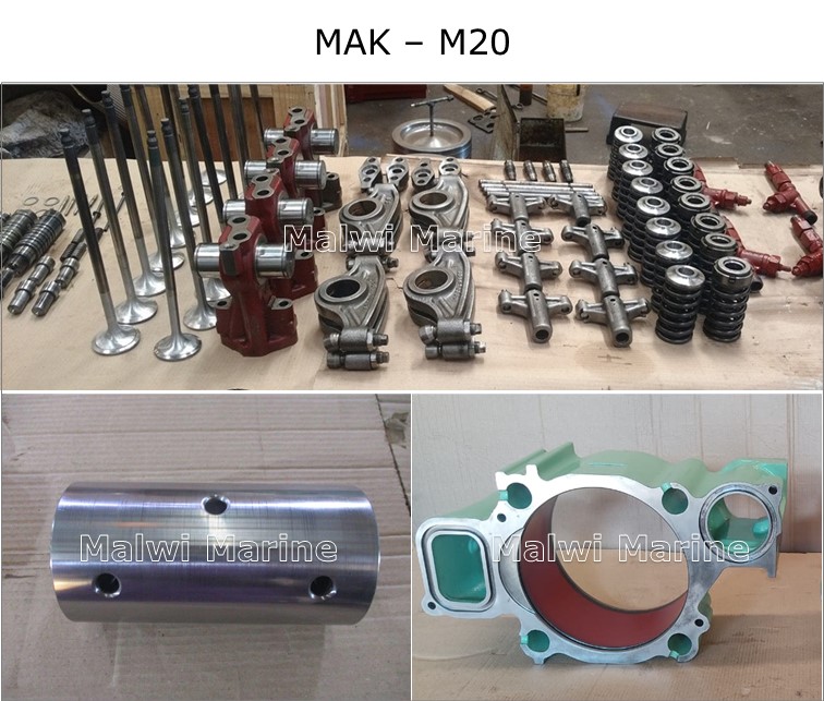 MAK – Spares – 9M20 – 8M20 – 6M20 – Malwi Marine
