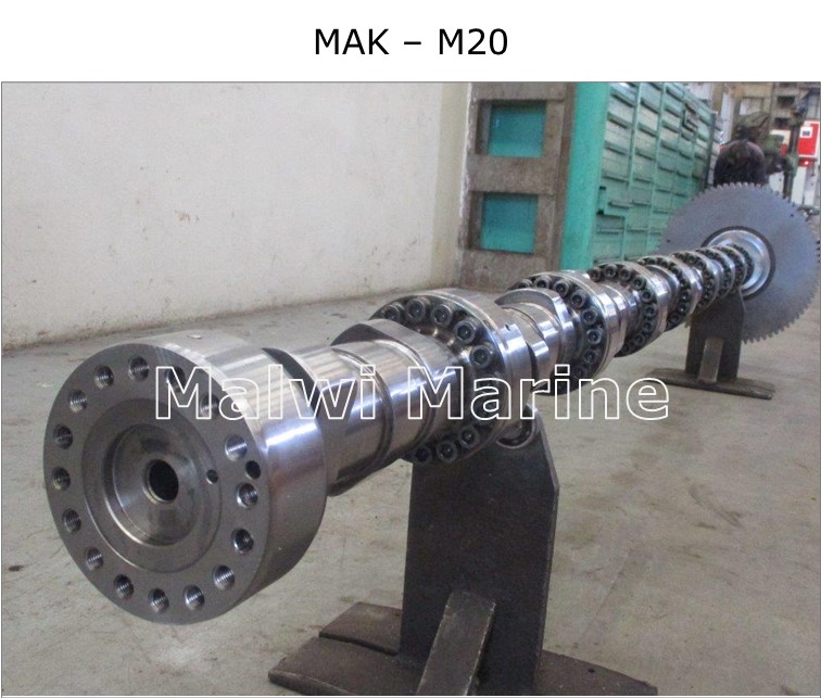 MAK – Camshaft – 9M20 – 8M20 – 6M20 – Malwi Marine