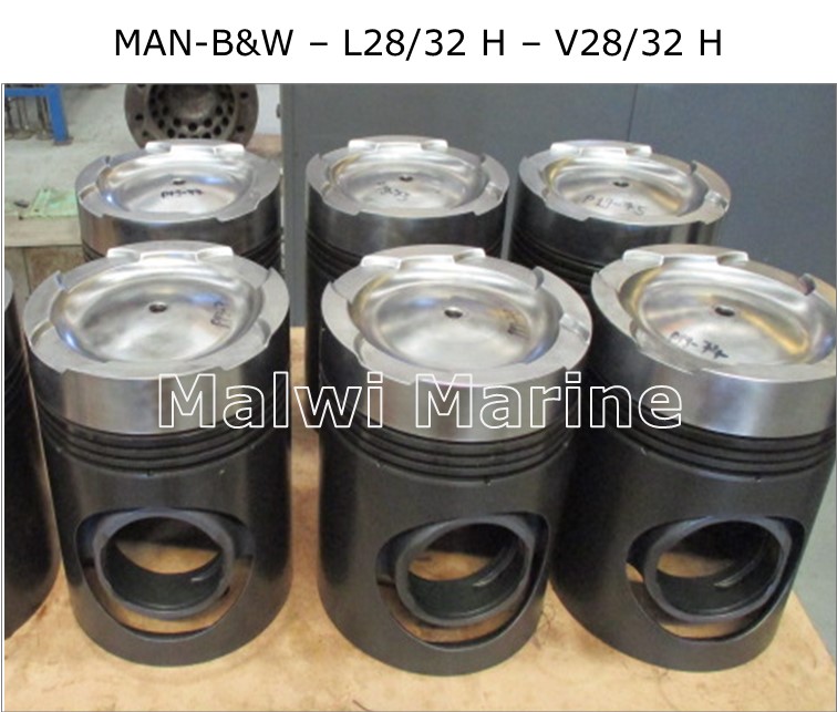 MAN B&W – Piston – L28/32H – V28/32H – Malwi Marine