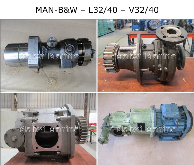 MAN B&W – Fuel-Oil-Water-Pump – L32/40 – V32/40 – Malwi Marine