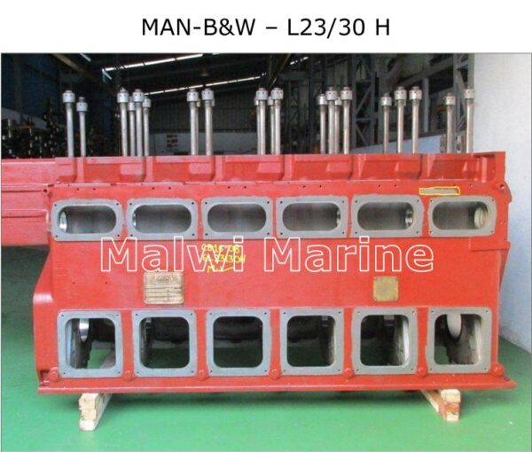 MAN B&W – Cylinder Block – L23/30 H – Malwi Marine