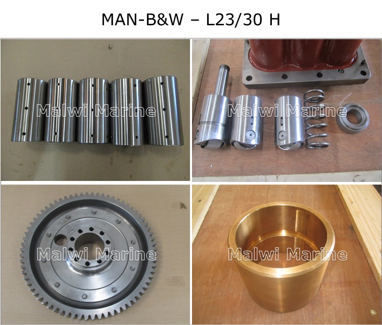 MAN B&W – Spare Parts – L23/30 H – Malwi Marine