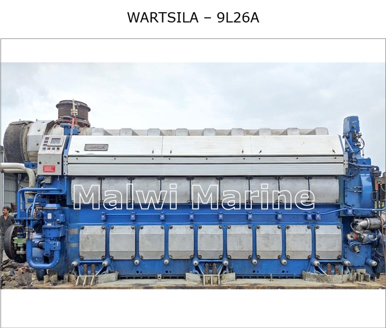 WARTSILA – 9L26A – COMPLETE ENGINE