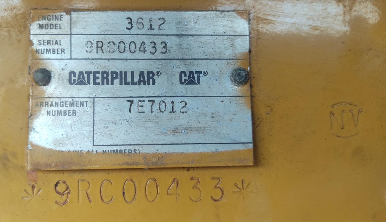 CATERPILLAR – 3612 – COMPLETE ENGINE